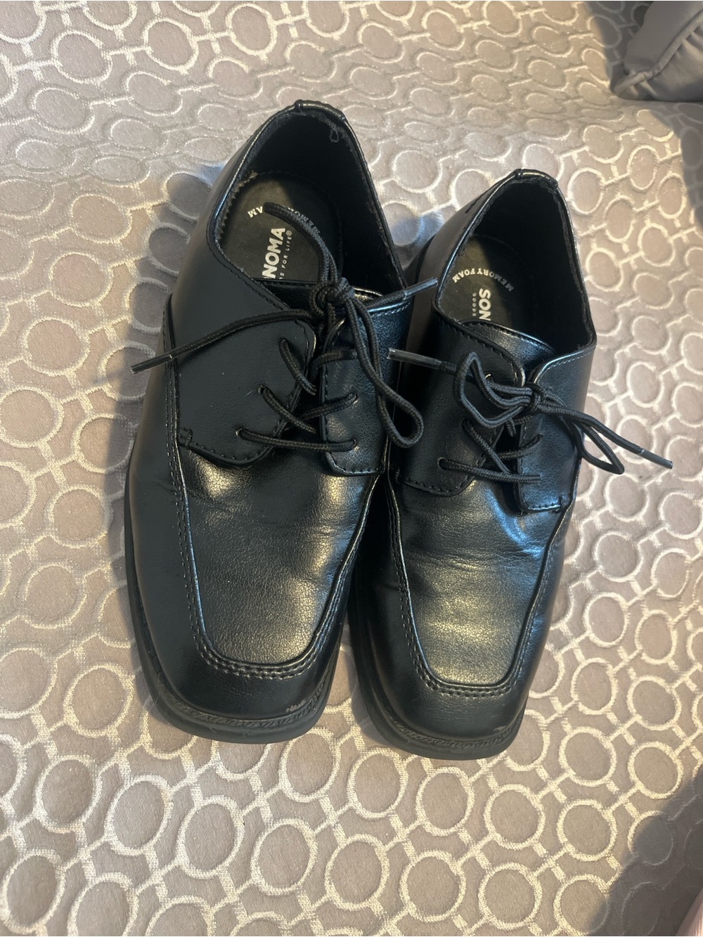 Sonoma Boys Lace Up Dress Shoes Size 1